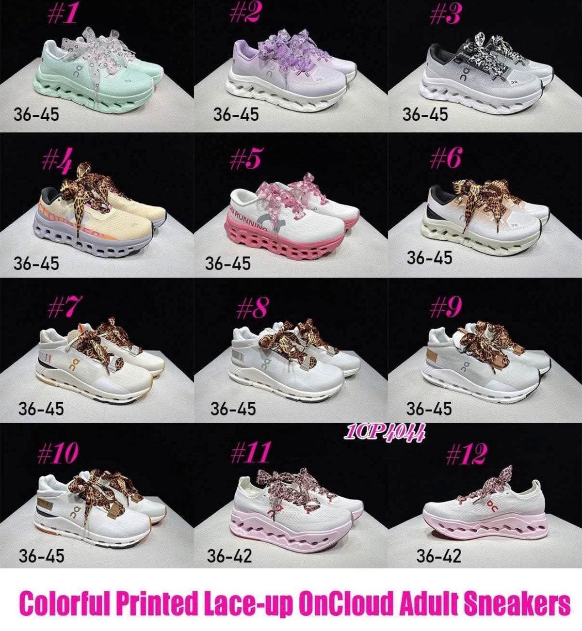 OnCloud’s Women’s colorful Lace up